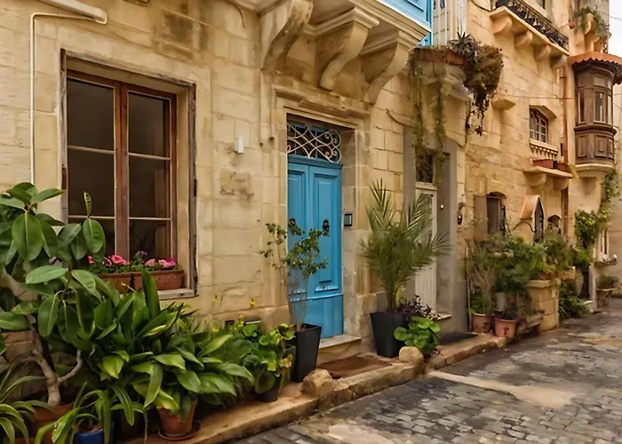 ホームステイ Ground Floor Appartment In Medieval Knights House With Sea View At The Marina *